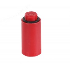HL43.R Водопроводная пластиковая пробка-заглушка красного цвета 3/4"