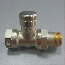 Клапан ручной запорный радиат-ный rlv 15 прямой (003l0144) danfoss