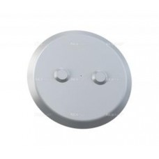 Кнопка электронного смыва на расстоянии DUAL – ручное управление, металл, монтаж: в стену MEO10