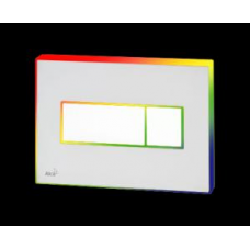 Кнопка управления с цветной пластиной (Коричневый) - светящиеся (Радуга)  M1473 - AEZ114